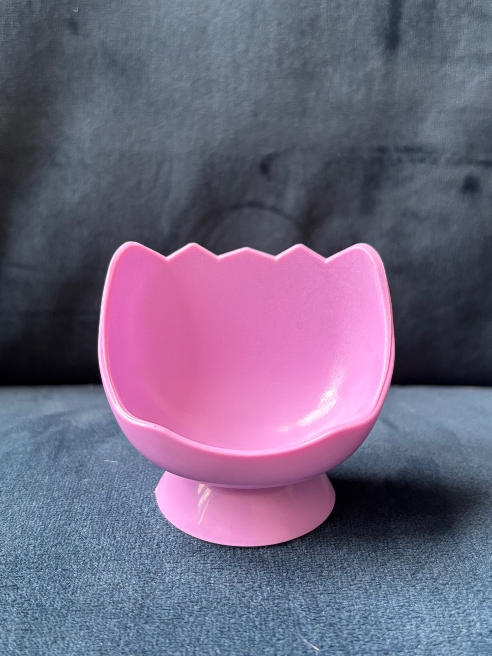 Purple Tamagotchi Egg Shell Holder